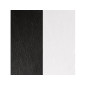 Les Georgettes - Cuir Manchette 25 mm Noir/Blanc - Ref 702755199M4000