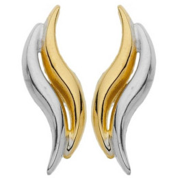 Boucles D'Oreilles  En Or Bicolore 1004989 - Marque Collection Julien D'Orcel  Or 375/1000 - Couleur Bicolore -