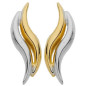 Boucles D'Oreilles  En Or Bicolore 1004989 - Marque Collection Julien D'Orcel  Or 375/1000 - Couleur Bicolore -