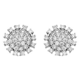 Boucles D'Oreilles  En Argent Et Oxydeydes