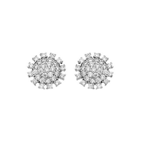 Boucles D'Oreilles  En Argent Et Oxydeydes