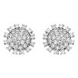 Boucles D'Oreilles  En Argent Et Oxydeydes