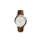 Montre Homme Fossil FS5380 - Collection  NEUTRA CHRONO style Mode avec cuir et acier - Mouvement Quartz - Chronographe