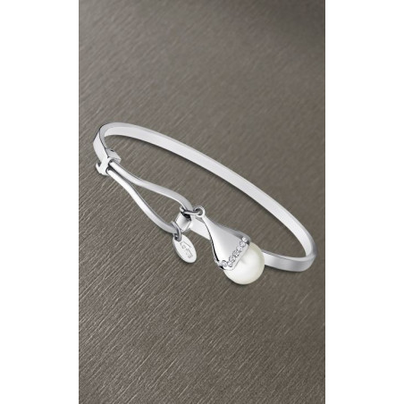 Lotus Style - Bracelet acier, double coeurs - Réf LS1912-2/1