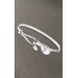 Lotus Style - Bracelet acier, double coeurs - Réf LS1912-2/1