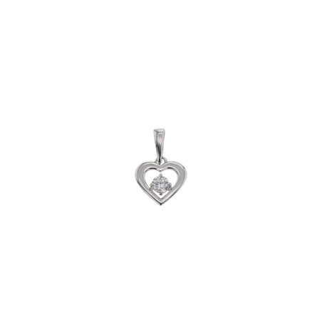 Pendentif Pendentif Coeur - 1012183 1012183 - Marque Collection Julien D'Orcel    Oxydeyde De Zirconium
