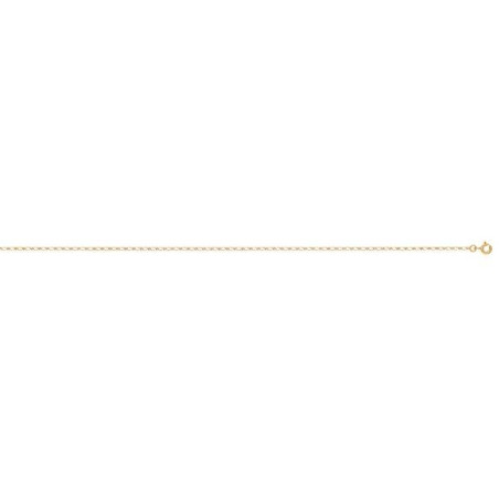 Collier Chaine Cheval Alt 1/1 4 Faces 0.8 Mm 1000273 - Marque Collection Julien D'Orcel  Or 750/1000 - Couleur Jaune -