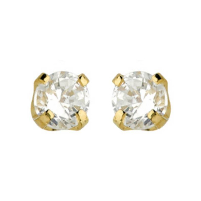 Puces Oxydeyde 3 Mm Or Jaune