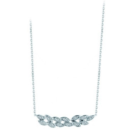 Collier 9K - 1008368 1008368 - Marque Collection Julien D'Orcel  Or 375/1000 - Couleur Bicolore - Oxydeyde De Zirconium