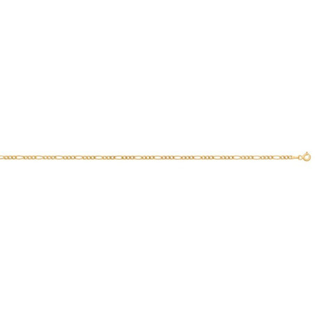 Collier Alternée 1/3 2,4 Mm 45 Cm