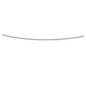 Collier Nylon Fermoir Argent