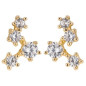 Boucles D'Oreilles  Oxydeyde, Or Jaune 9K  - 10109K