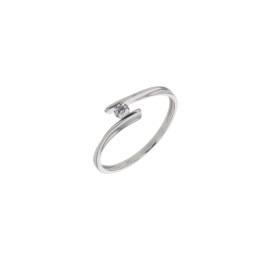 Bague Bijou Collection 1012171 1012171 - Marque Collection Julien D'Orcel  Or 375/1000 - Couleur Blanc Oxydeyde De Zirconium