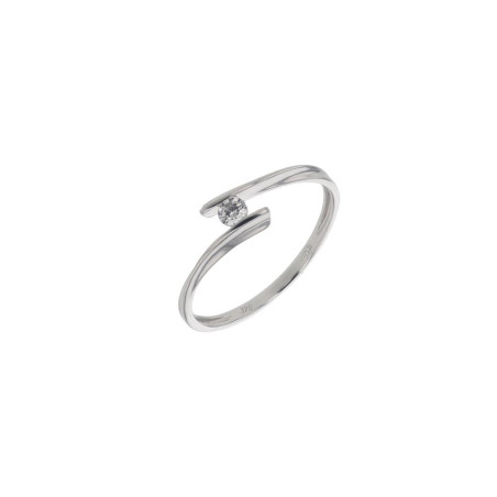 Bague Bijou Collection 1012171 1012171 - Marque Collection Julien D'Orcel  Or 375/1000 - Couleur Blanc Oxydeyde De Zirconium