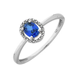 Bague Bijou Collection 1002216 1002216 - Marque Collection Julien D'Orcel  Or 750/1000 - Couleur Blanc Saphir