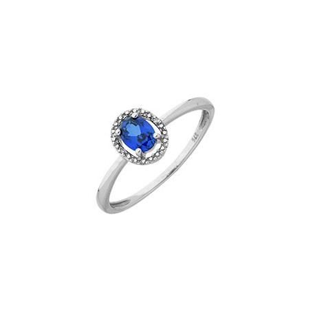 Bague Bijou Collection 1002216 1002216 - Marque Collection Julien D'Orcel  Or 750/1000 - Couleur Blanc Saphir