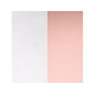 Les Georgettes - Cuir Manchette 40 mm Gris/Rose Clair - Ref 702145799MP000