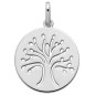Pendentif Arbre De Vie Or Blanc 9K