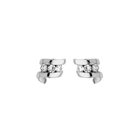 Boucles D'Oreilles  Puces Ondulés