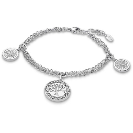 Lotus Style - Bracelet pampilles acier - Réf LS1869-2/1
