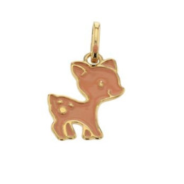 Pendentif Pendentif Bambi Or Jaune 9K 1010593 - Marque Collection Julien D'Orcel
