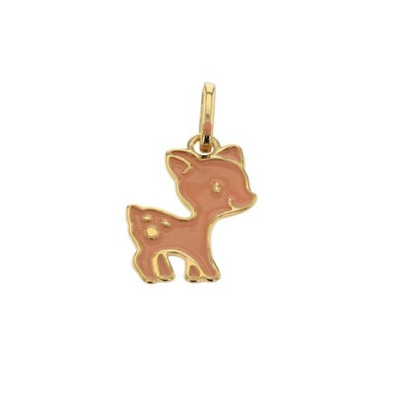 Pendentif Pendentif Bambi Or Jaune 9K 1010593 - Marque Collection Julien D'Orcel