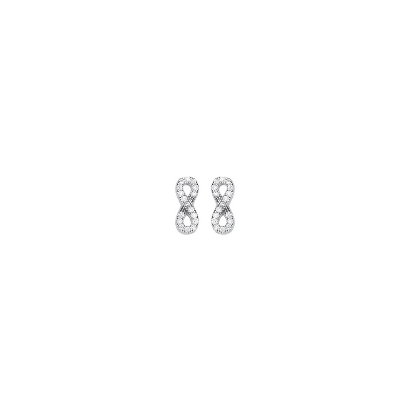 Boucles D'Oreilles  En Argent Et Oxydeydes