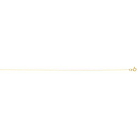 Collier Gourmette 0,8 Mm Or Jaune