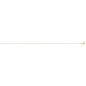 Collier Gourmette 0,8 Mm Or Jaune