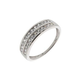 Bague Bijou Collection 1007998 1007998 - Marque Collection Julien D'Orcel  Or 375/1000 - Couleur Blanc Oxydeyde De Zirconium