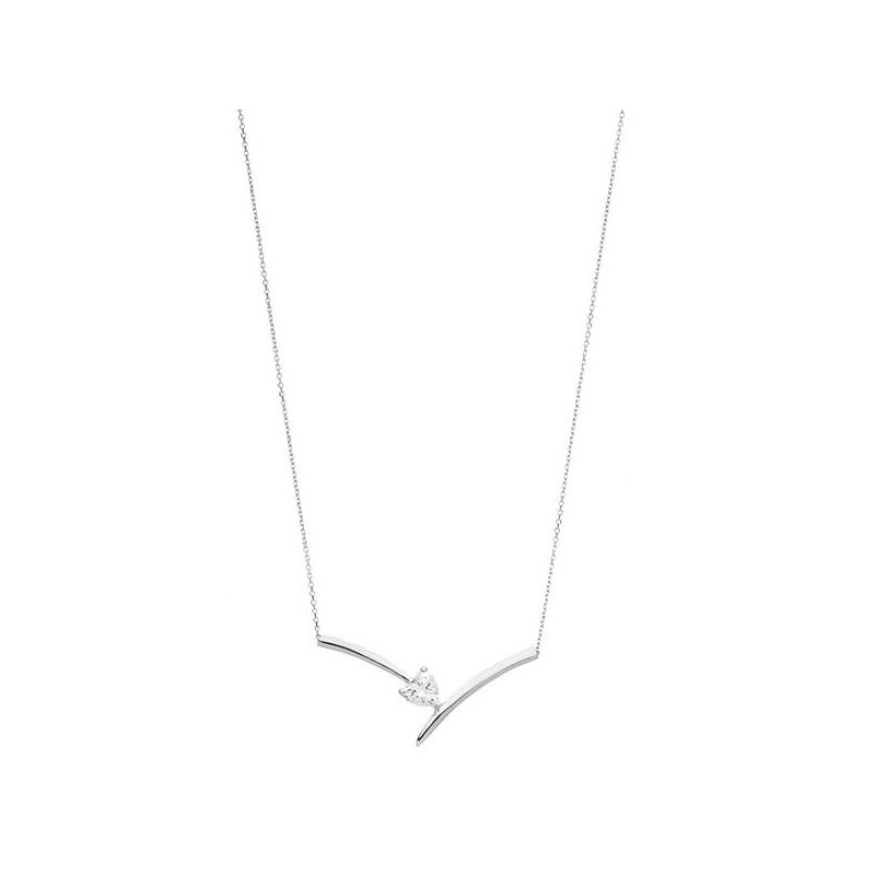 Collier Bijou Collection 1006323 1006323 - Marque Collection Julien D'Orcel  Or 375/1000 - Couleur Blanc Oxydeyde De Zirconium