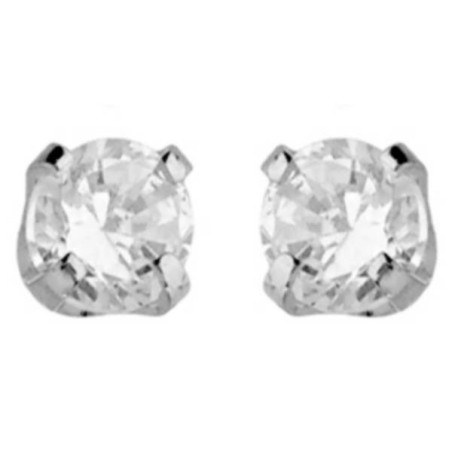Puces Oxydeyde 3 Mm Or Blanc