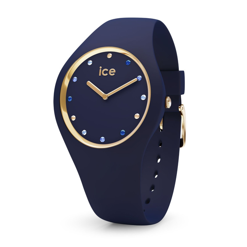 Montre Femme ICE WATCH Cosmos Bleu Doré Silicone S - 016301 Montre Femme ICE WATCH Cosmos Bleu Doré Silicone S - 016301