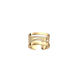 Bague collection "Liens" LES GEORGETTES 70305220108_054 - Marque LES GEORGETTES  Laiton - couleur Jaune -