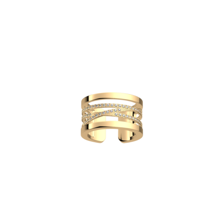 Bague collection "Liens" LES GEORGETTES 70305220108_054 - Marque LES GEORGETTES  Laiton - couleur Jaune -