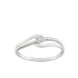 Bague Diamant 0.01 Gris Or750