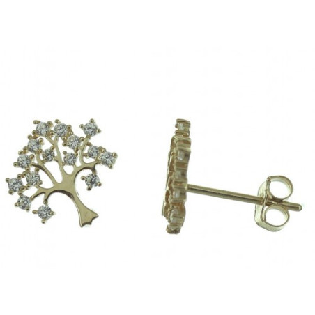Boucles D'Oreilles  Bijou Collection N11118 N11118 - Marque Collection Julien D'Orcel  Or 375/1000  Oxydeyde De Zirconium