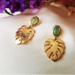 Boucles D'Oreilles  Bijou Collection 1018117 -  Aventurine