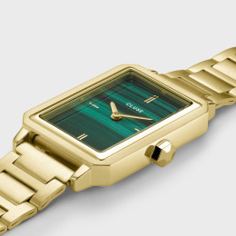 Montre Femme Cluse Fluette Steel Green, Gold Colour vert CW11502