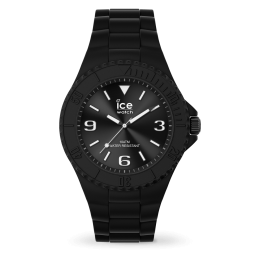 Montre Unisexe Ice Watch Generation - Boîtier résine Noir - Bracelet Silicone Noir - Réf. 019155