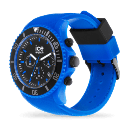 Montre Homme Ice Watch Chrono Neon Blue bracelet Silicone - 019840