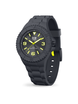 Montre Ice Watch Generation Homme - Boitier Silicone Gunmétal - Bracelet Silicone Anthracite - Réf. 019871