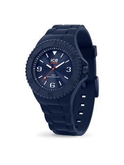 Montre Ice Watch Generation Homme - Boitier Silicone Bleu - Bracelet Silicone Bleu - Réf. 019875