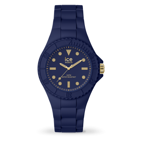 Montre Ice Watch Generation Femme - Boitier Silicone Bleu - Bracelet Silicone Bleu - Réf. 019892