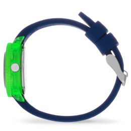Montre Enfant Ice Watch Cartoon - Boîtier résine Vert - Bracelet Silicone Bleu - Réf. 018931