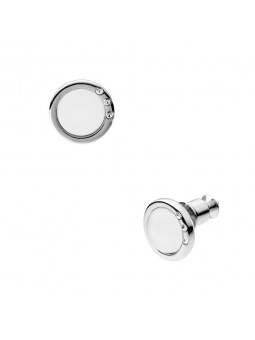 Boucles d'oreilles Skagen, collection Sea Glass avec Verre SKJ0103040