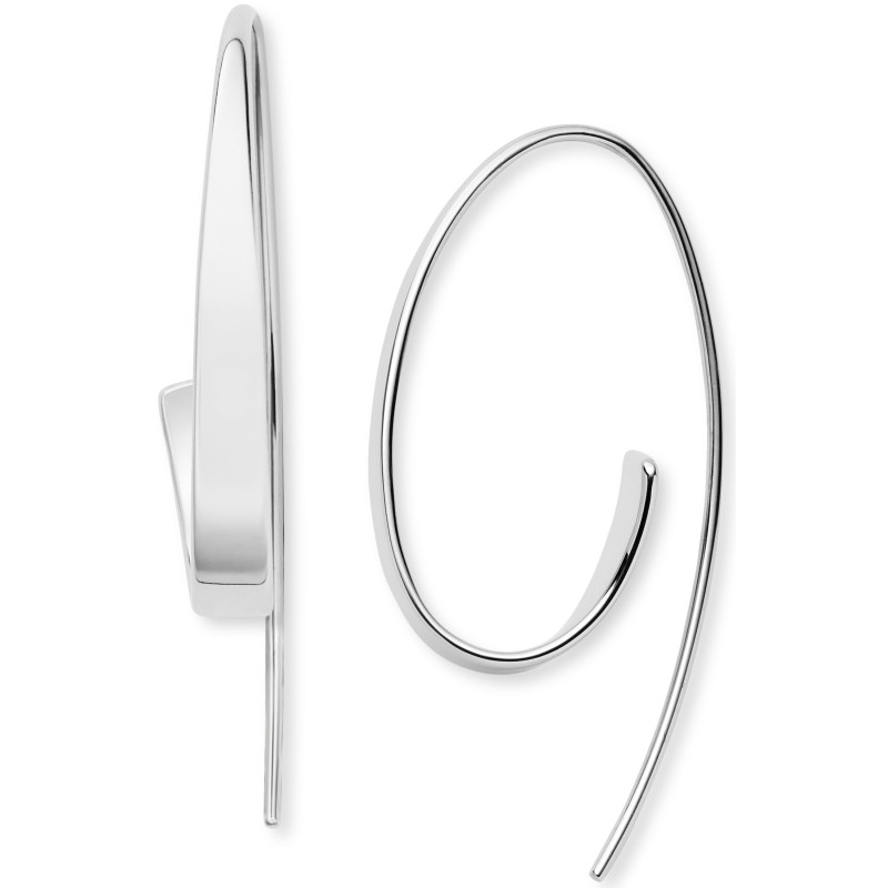 Skagen - Boucles d'oreilles crochets Kariana en acier - Réf SKJ1077040