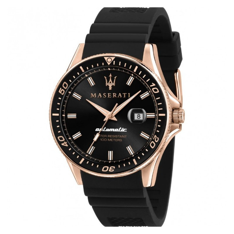 Montre Homme MASERATI Sfida Noir Rose Gold - R8821140001