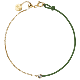 ICE - Jewellery - Diamond bracelet - Chaine et cordon - Khaki