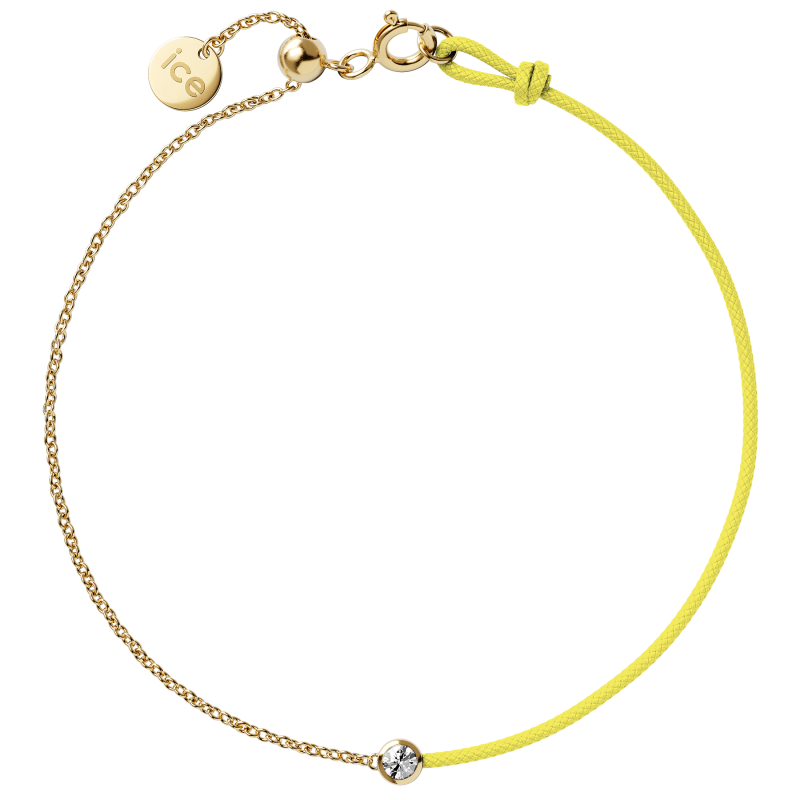 ICE - Jewellery - Diamond bracelet - Chaine et cordon - Yellow